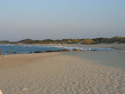 beach along the Adriatic