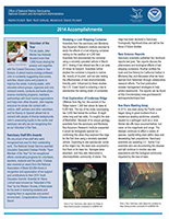 2014 annual accomplishment report cover