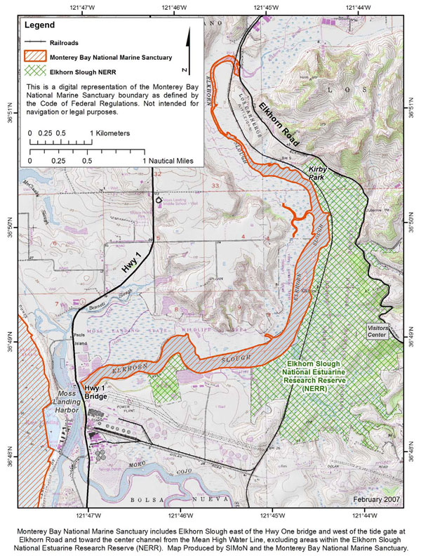 Elkhorn Slough Map