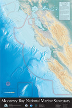 Map: Monterey Bay National Marine Sanctuary