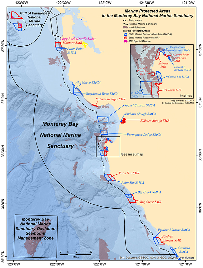 Marine Protected Areas in the MBNMS