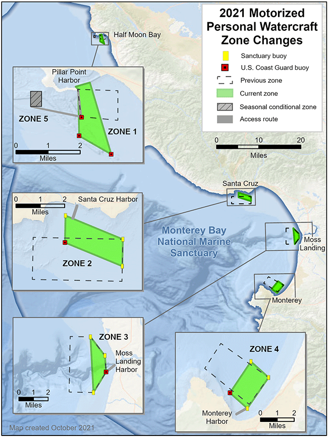 mpwc zones in MBNMS