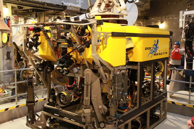 picture of MBARI's ROV Doc Ricketts