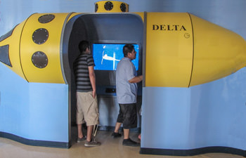 picture of delta sub exhibit