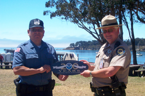 picture of california state parke ranger and noaa law enforcement officer